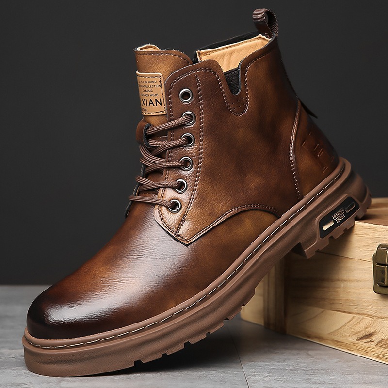 Sewing Nylon - Nouvelles bottes pour hommes automne-hiver 2025,