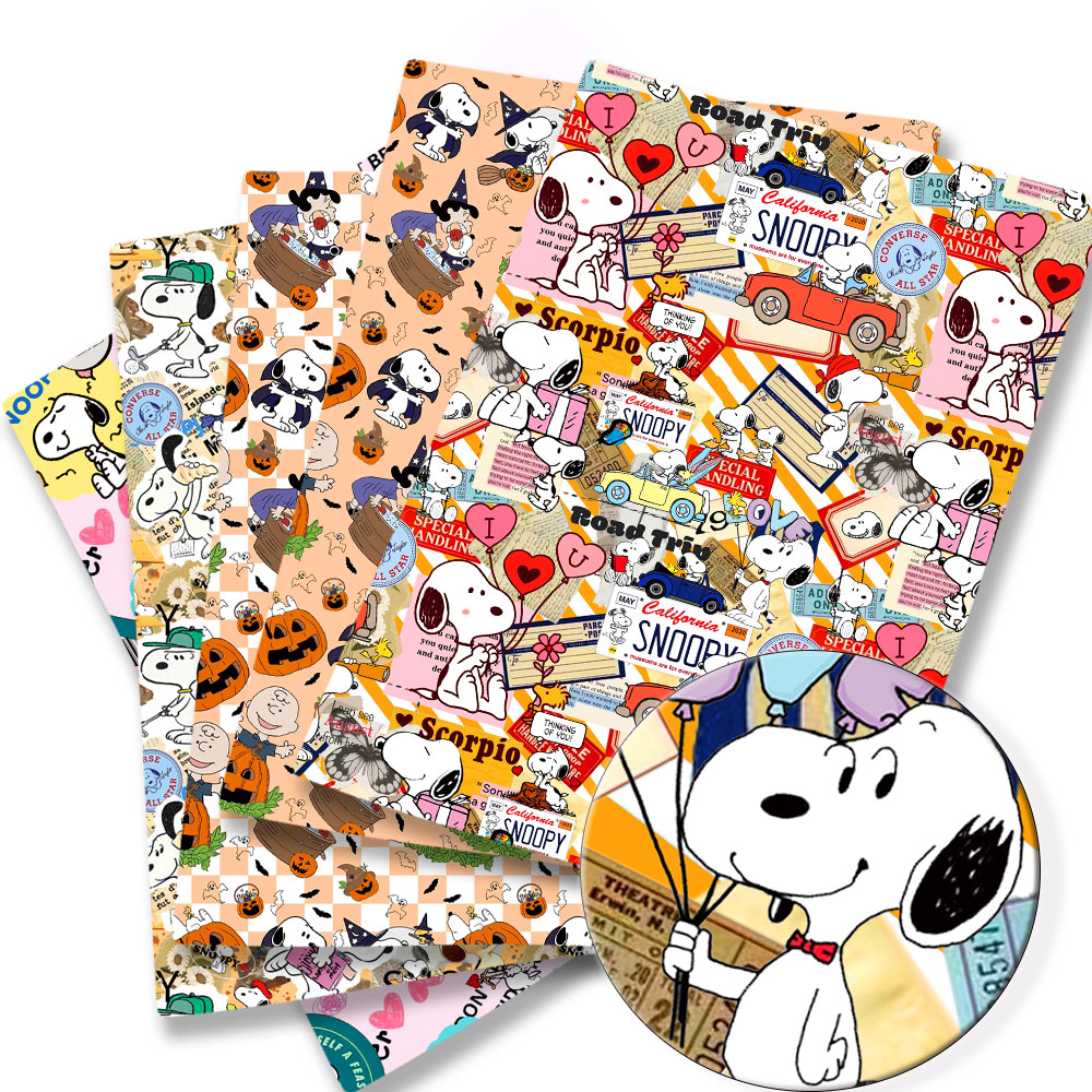 Sewing Production - Tissu Snoopy TAKARA TOMY 140x50CM, tissu