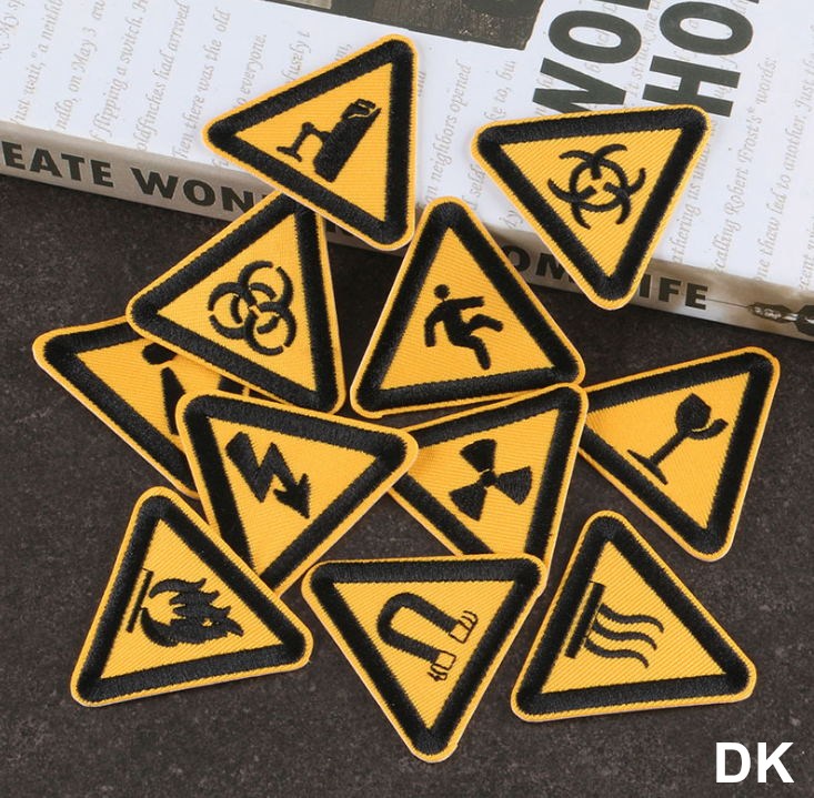 Sewing Id - 10 pièces Badges Patch brodé fer