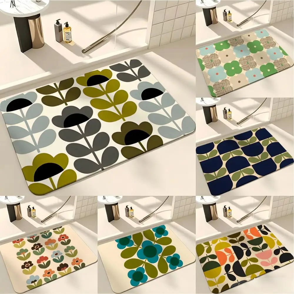 Century Textile & Sewing Supply - Tapis de sol rétro moderne du