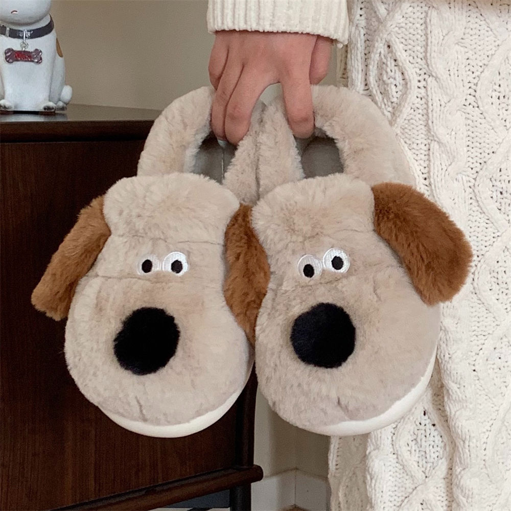 Sewing Cotton - Pantoufles de chien de câlin pour