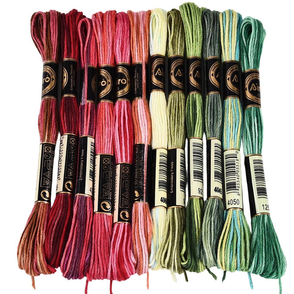 Embroidery Floss Thread - Fil à broder 6 brins de