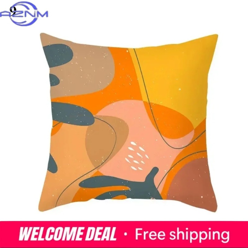 Housse de coussin abstraite or - Century Textile & Sewing Supply avis et prix