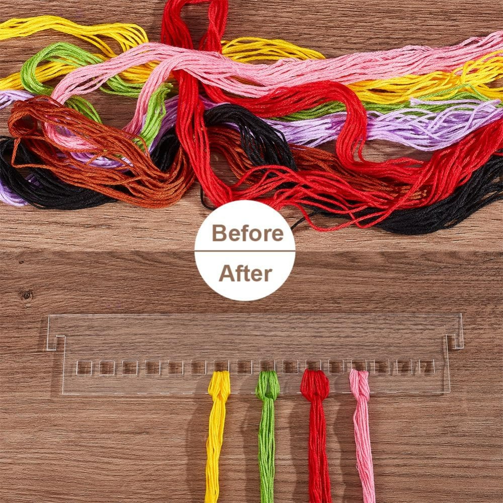 Carte porte-fil pour point de  - Embroidery Floss Thread avis et prix