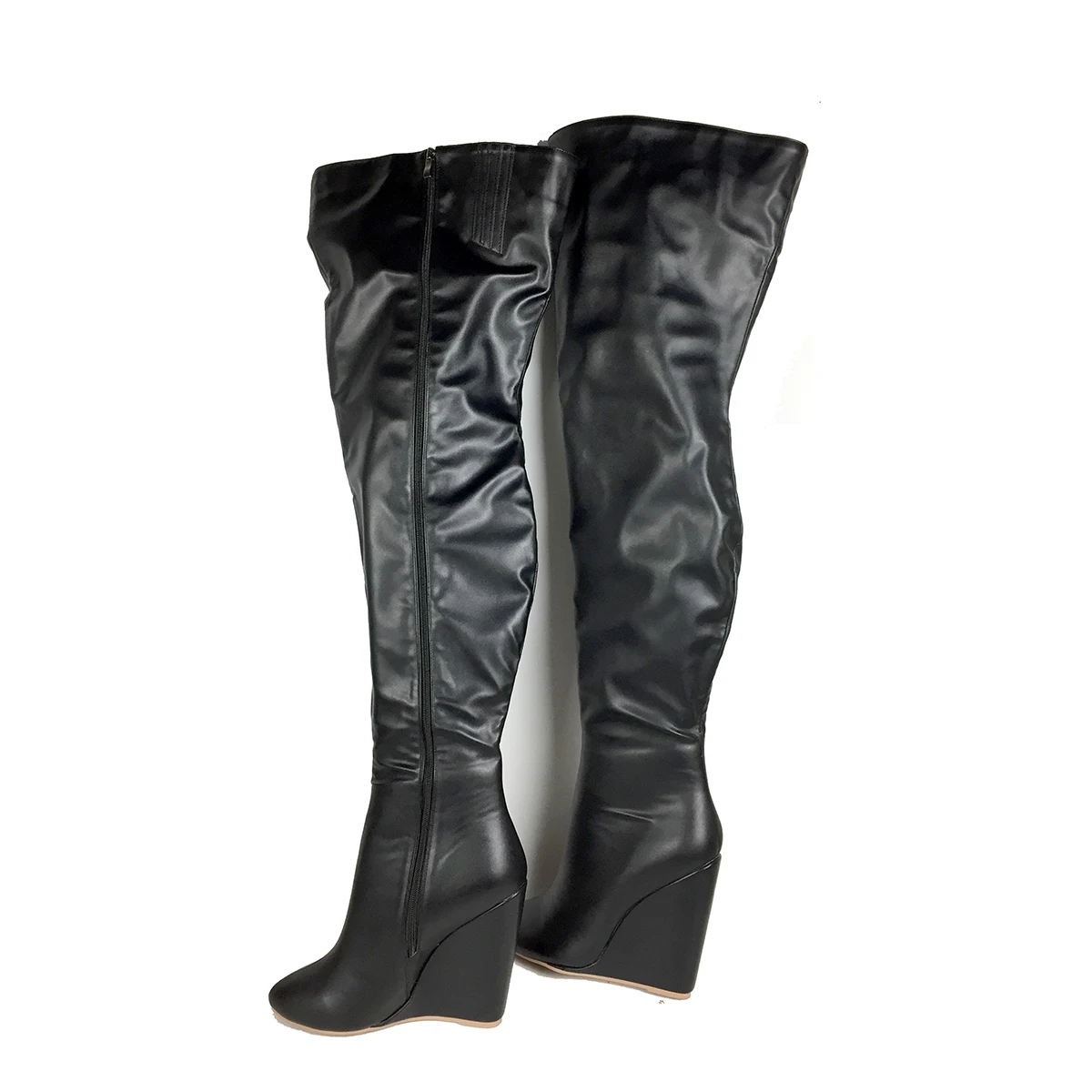 Bottes noires au-dessus du gen - Sewing Zipper avis et prix