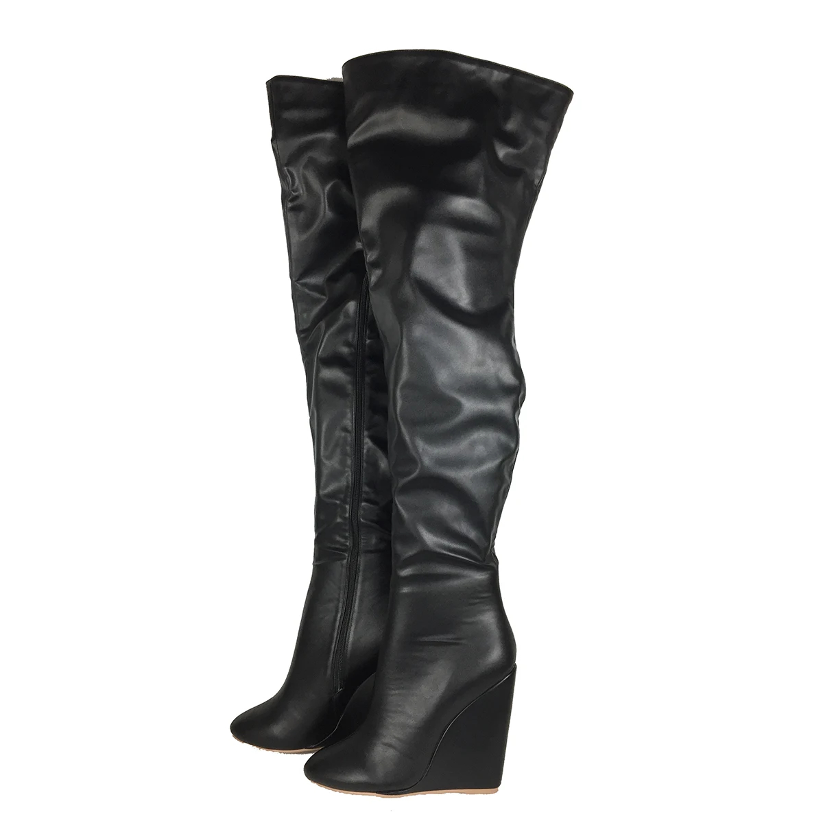 Bottes noires au-dessus du gen - Sewing Zipper avis et prix