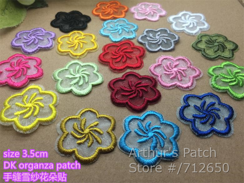 Nouveauté 10 pièces fleur brod - Sewing Id avis et prix