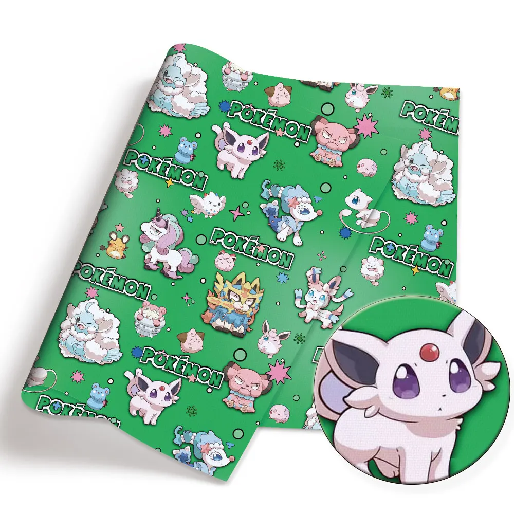 Tissu de dessin animé Pokemon  - Sewing Production avis et prix