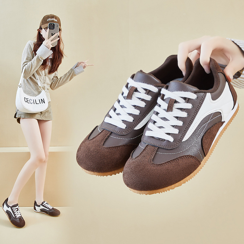 Chaussures de sport en cuir po - Sewing Cotton avis et prix