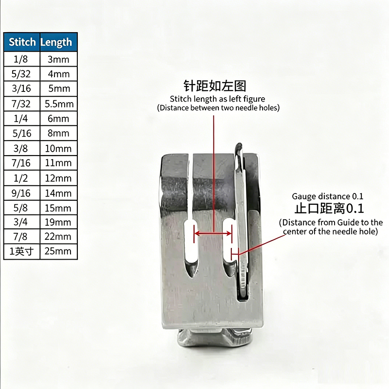 Guide de bordure droit 0.1 pou - Sewing Machine Needle avis et prix