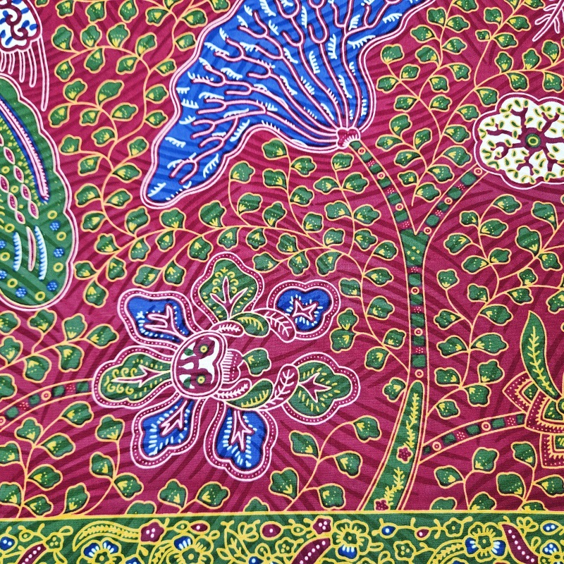 Tissu en coton africain imprim - Sewing Batik avis et prix