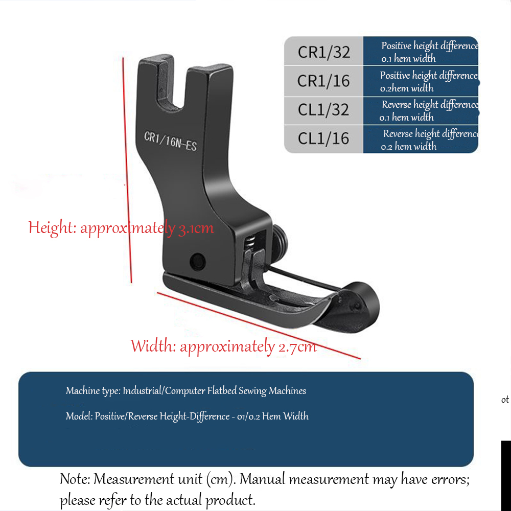 Pied presseur haut-bas en acie - Textile Sewing Machines avis et prix