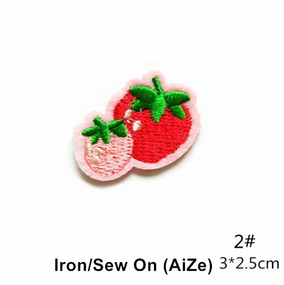 Patch brodé gâteau aux fruits, - Sewing Id avis et prix