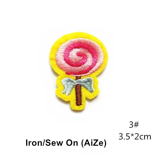 Patch brodé gâteau aux fruits, - Sewing Id avis et prix