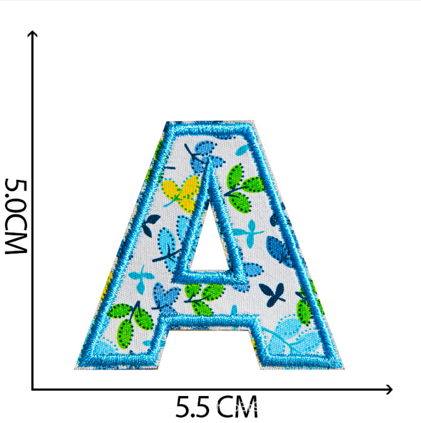 Patchs brodés de l'alphabet et - Sewing Id avis et prix