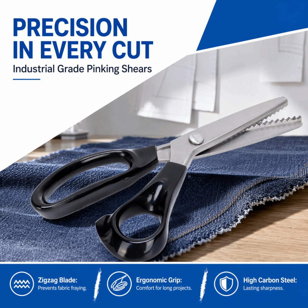 Ciseaux à dentelle à lames ond - Pinking Shear Blade avis et prix