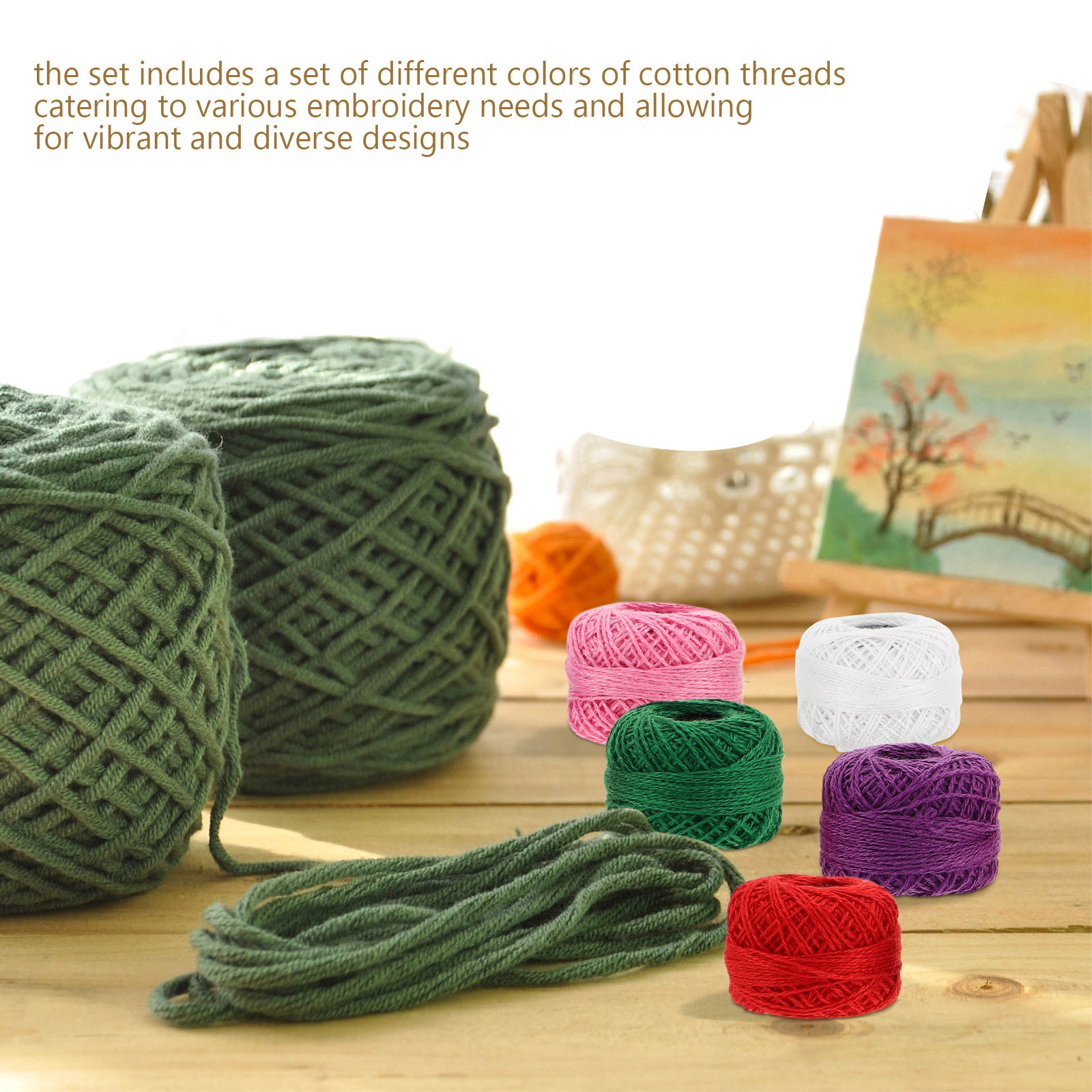 12 pièces de fils à broder en  - Embroidery Floss Thread avis et prix