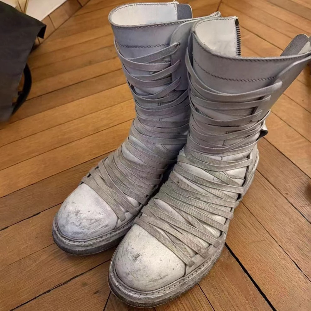 Bottes de marche blanches à la - Sewing Zipper avis et prix