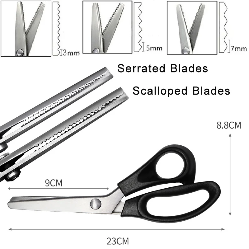 Ciseaux à centrage en acier in - Pinking Shear Blade avis et prix