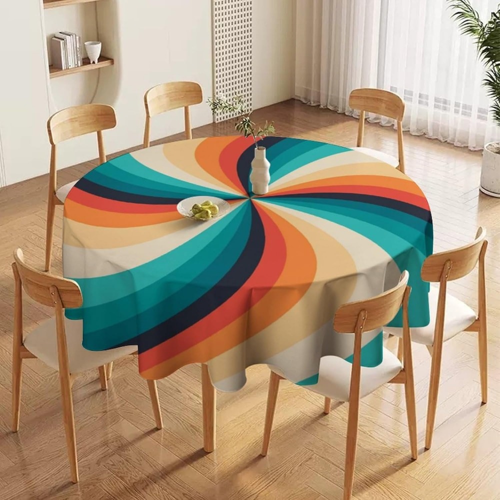 Nappe ronde vintage à motif to - Century Textile & Sewing Supply avis et prix