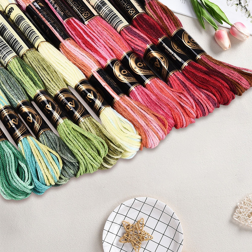 Fil à broder 6 brins de 105 ya - Embroidery Floss Thread avis et prix